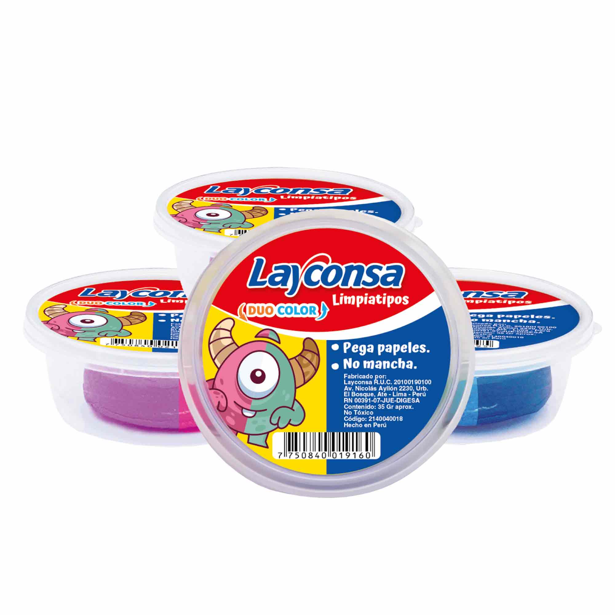 LAYCONSA Limpiatipos Duo Color X 35 Gr