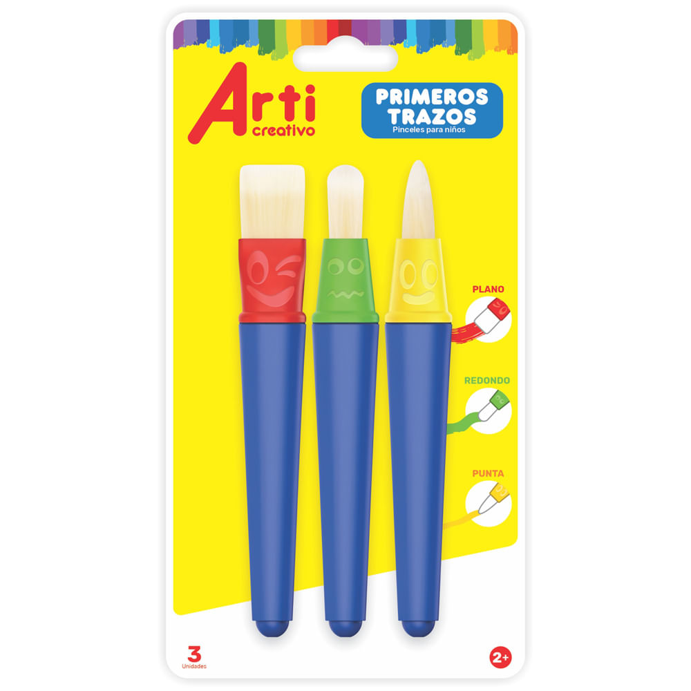 Pinceles ARTICREATIVO Primeros Trazos
