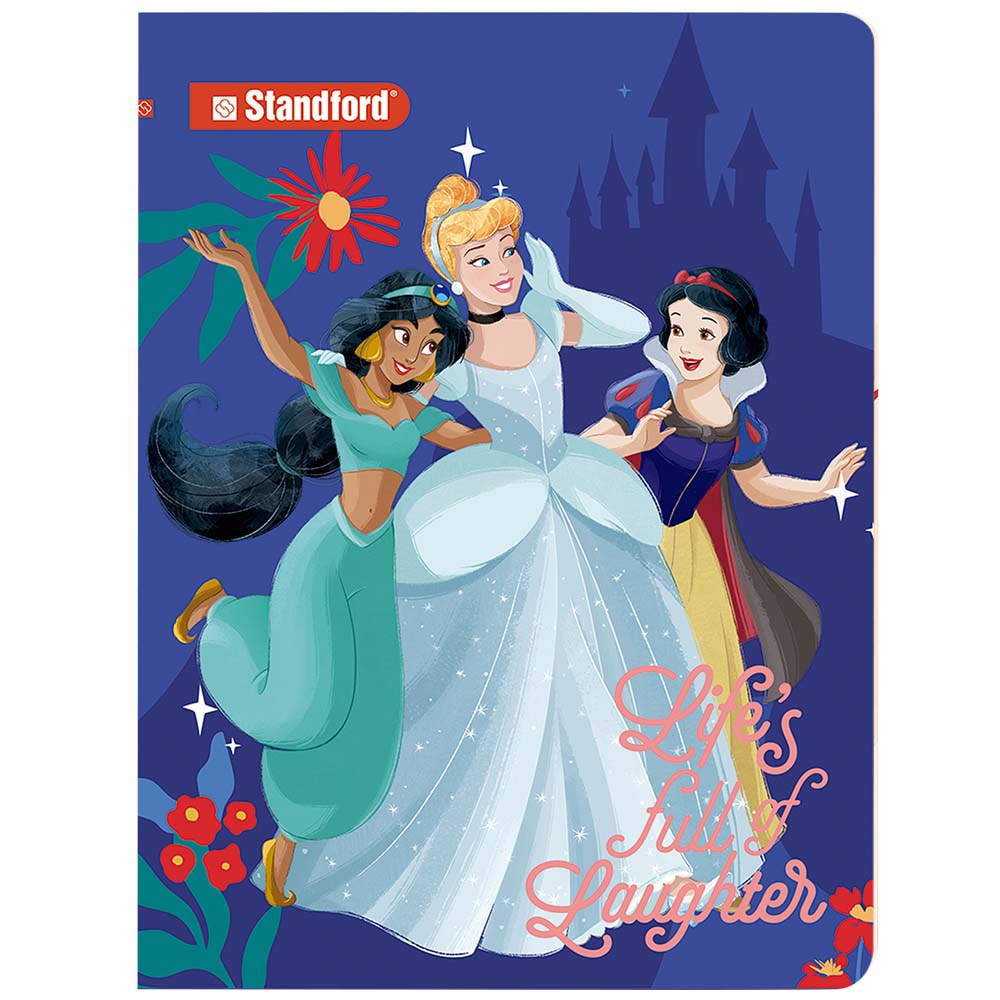 Cuaderno STANDFORD Cuadriculado Princesas 80 Hojas