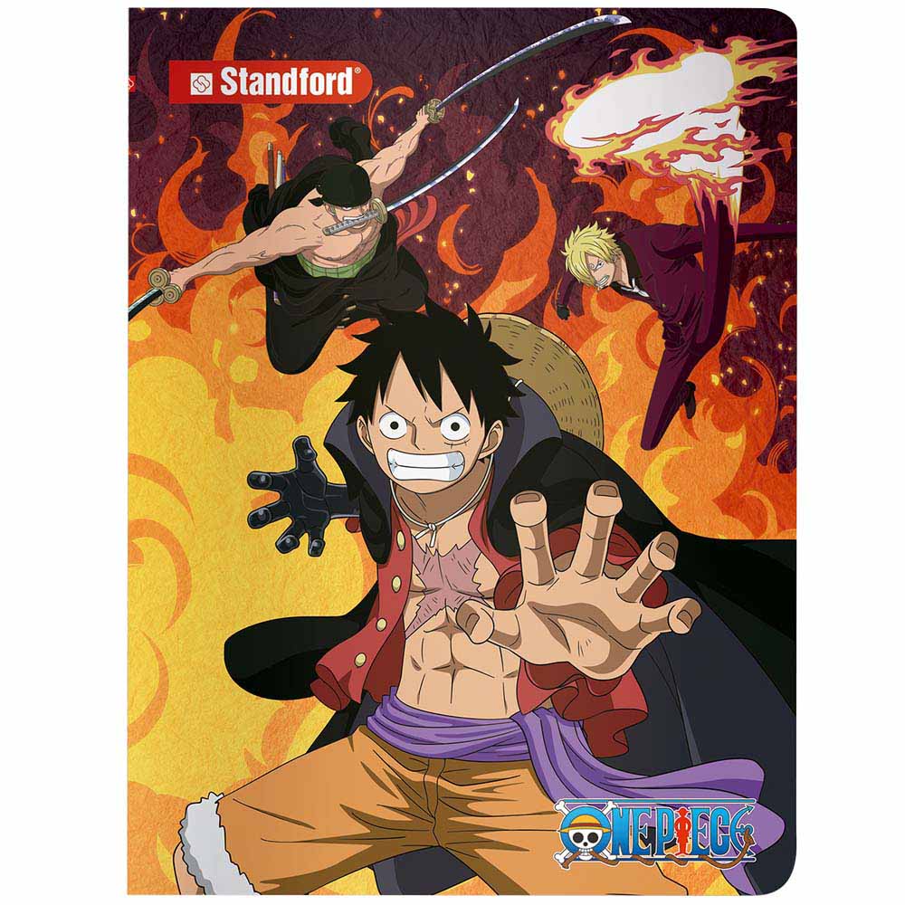 Cuaderno STANDFORD Triple Renglón Sombreado One Piece 80 Hojas