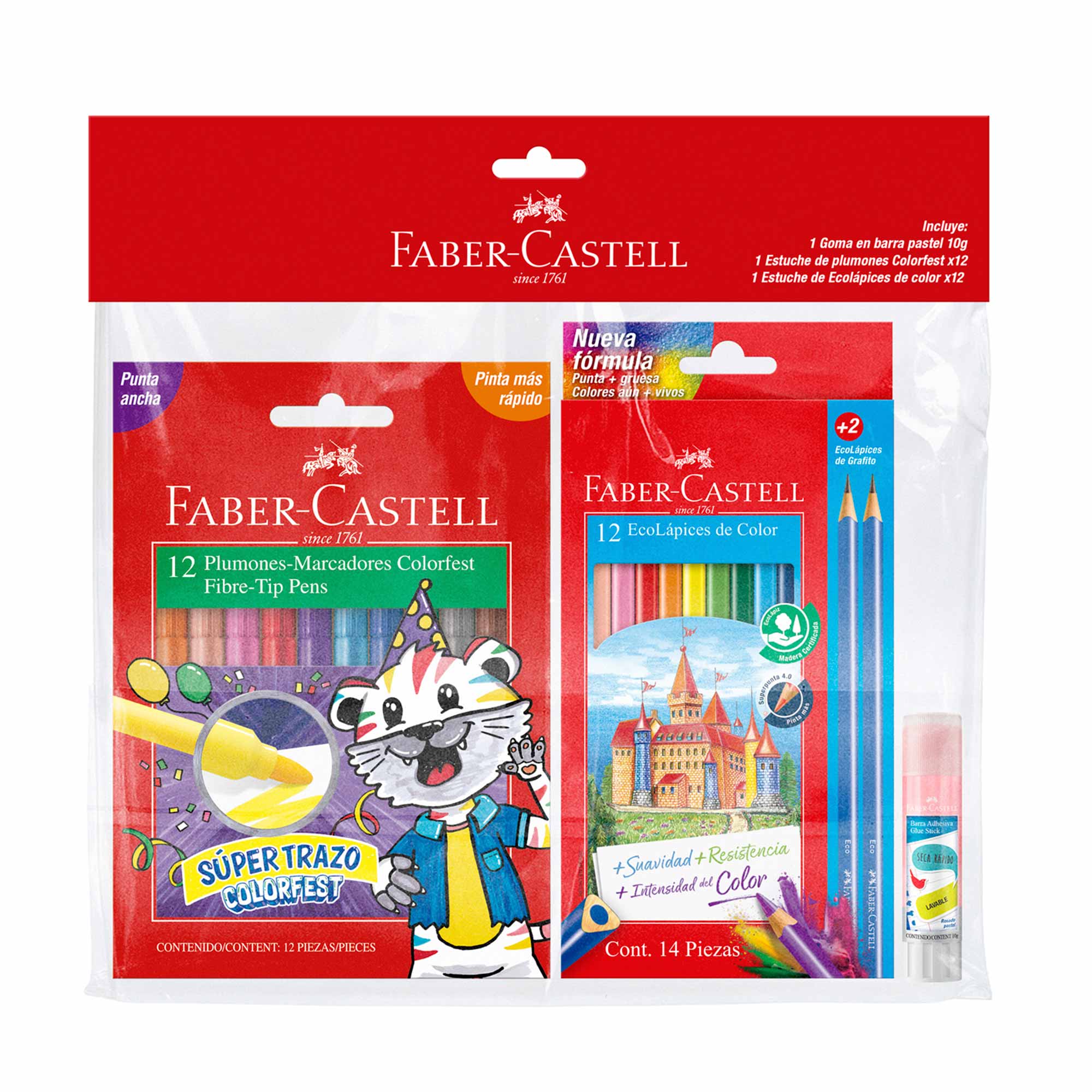 FABER CASTELL Pack Colorfest 1