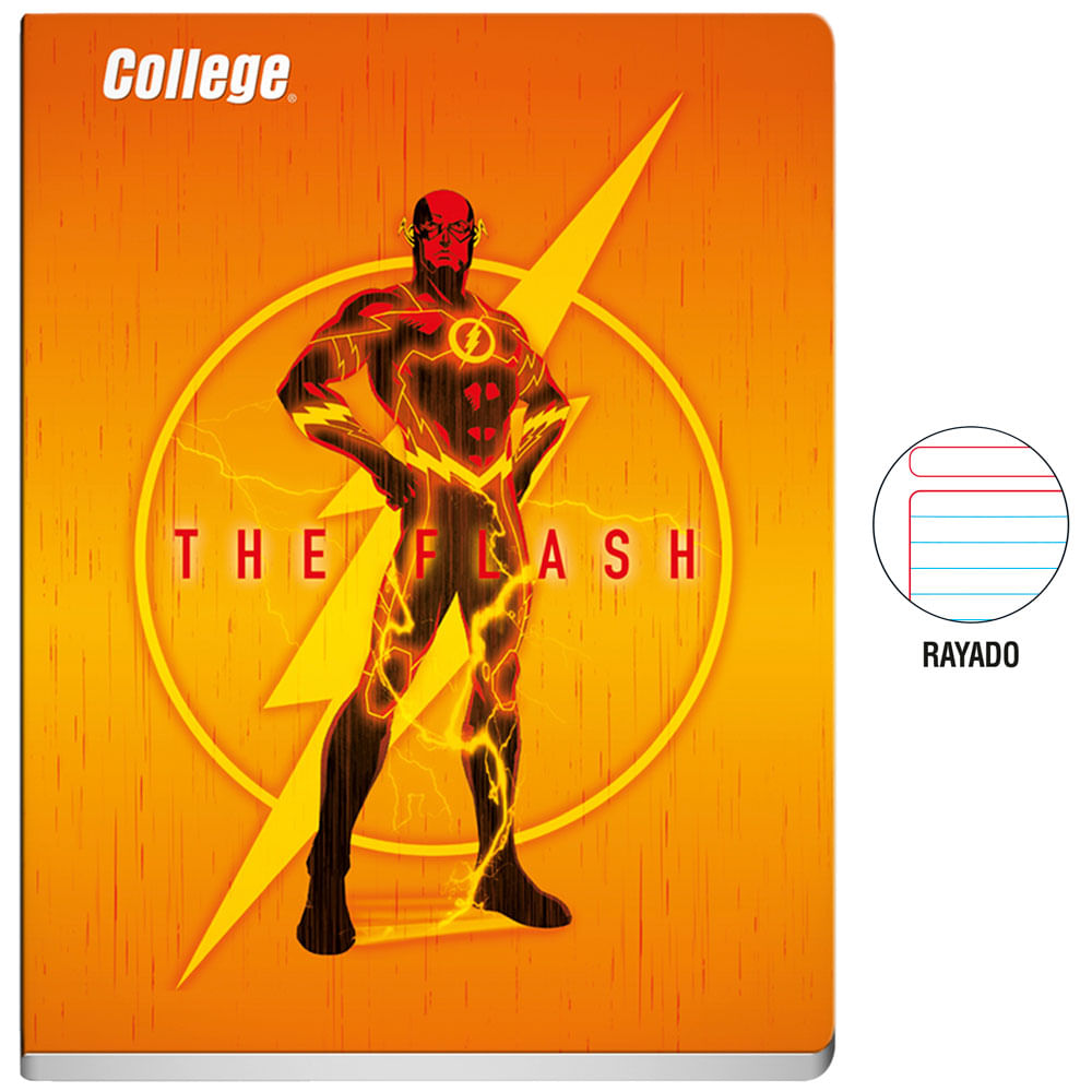 Cuaderno COLLEGE Deluxe Rayado DC Comics