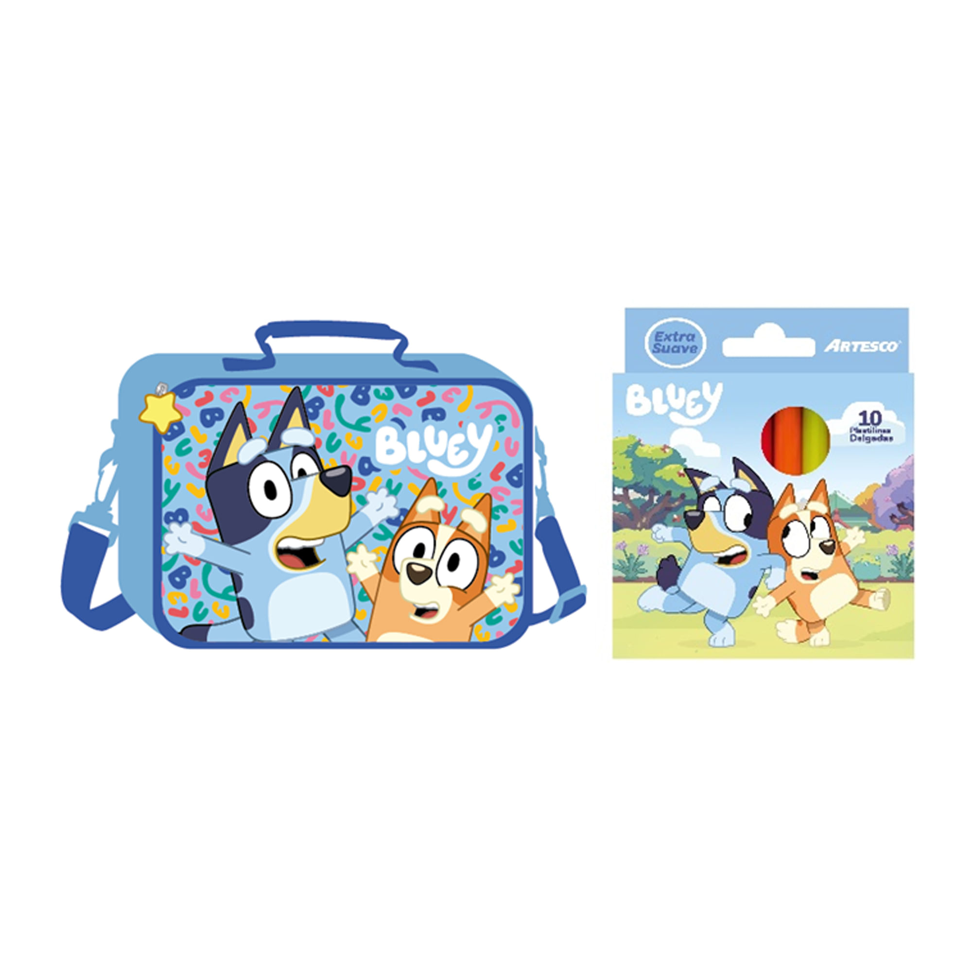 Lonchera ARTESCO Plastilina Bluey 26
