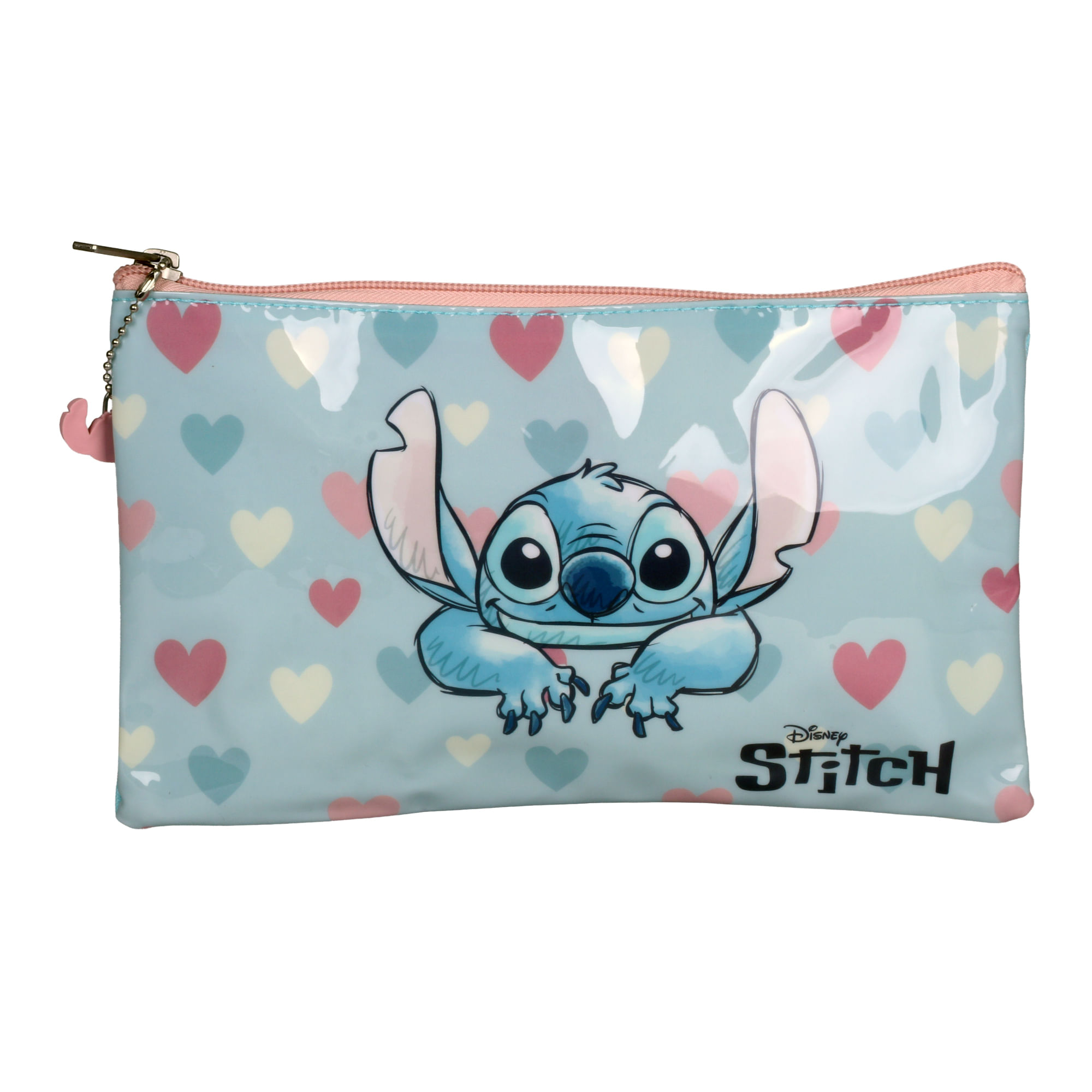 Cartuchera ARTESCO Pvc Aseo Stitch Aqua