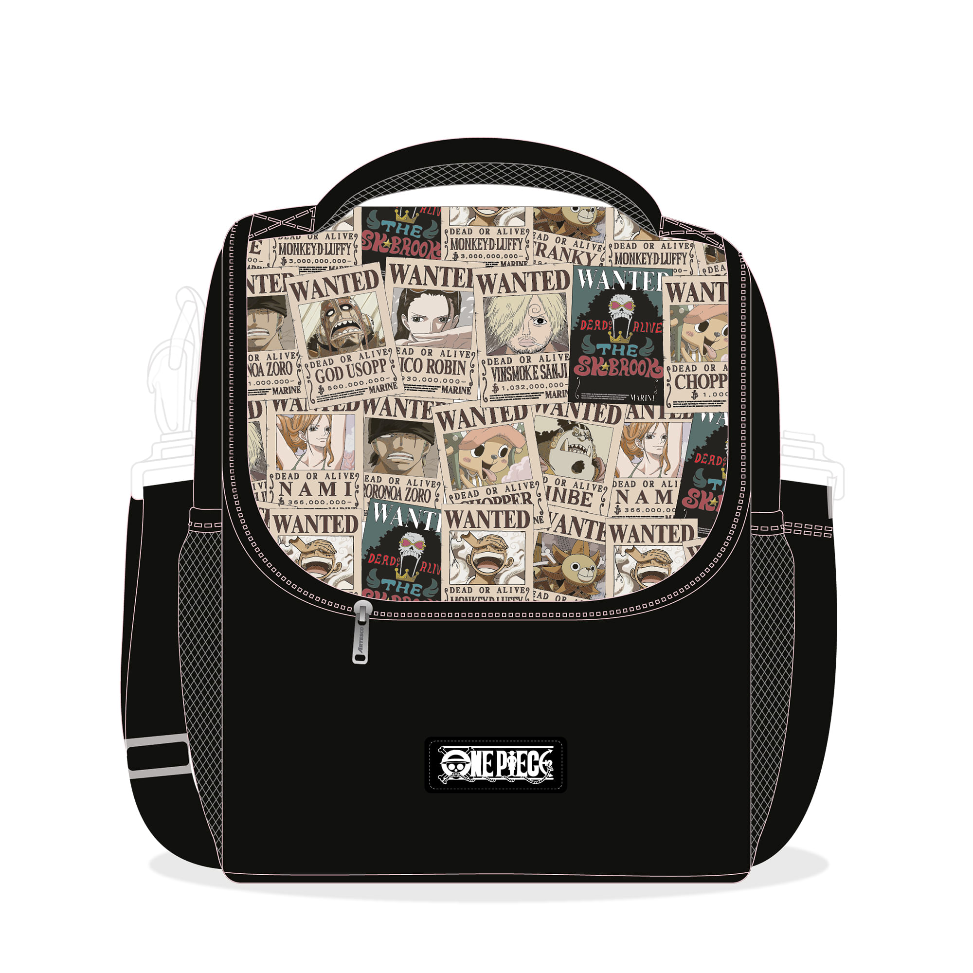 Lonchera ARTESCO One Piece Wanted