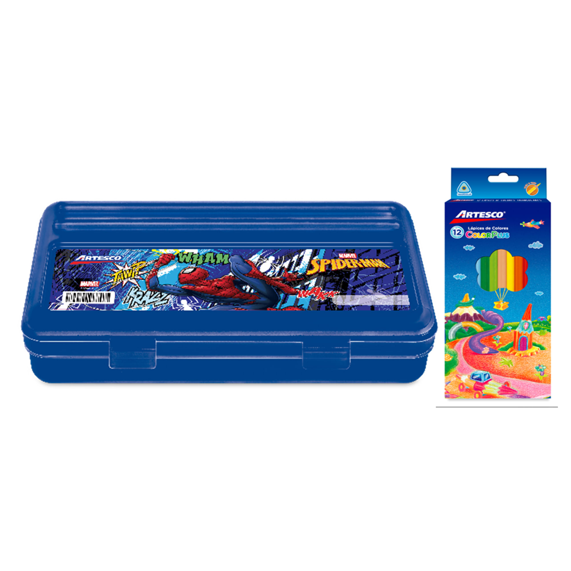 Pack ARTESCO Bigbox Spiderman Colx12 26