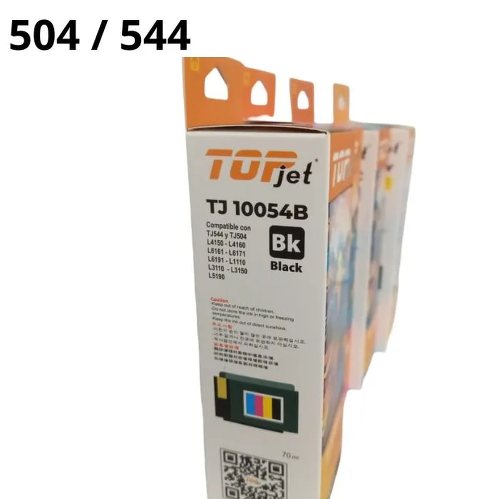 Pack de tinta Epson 504 / 544 compatible
