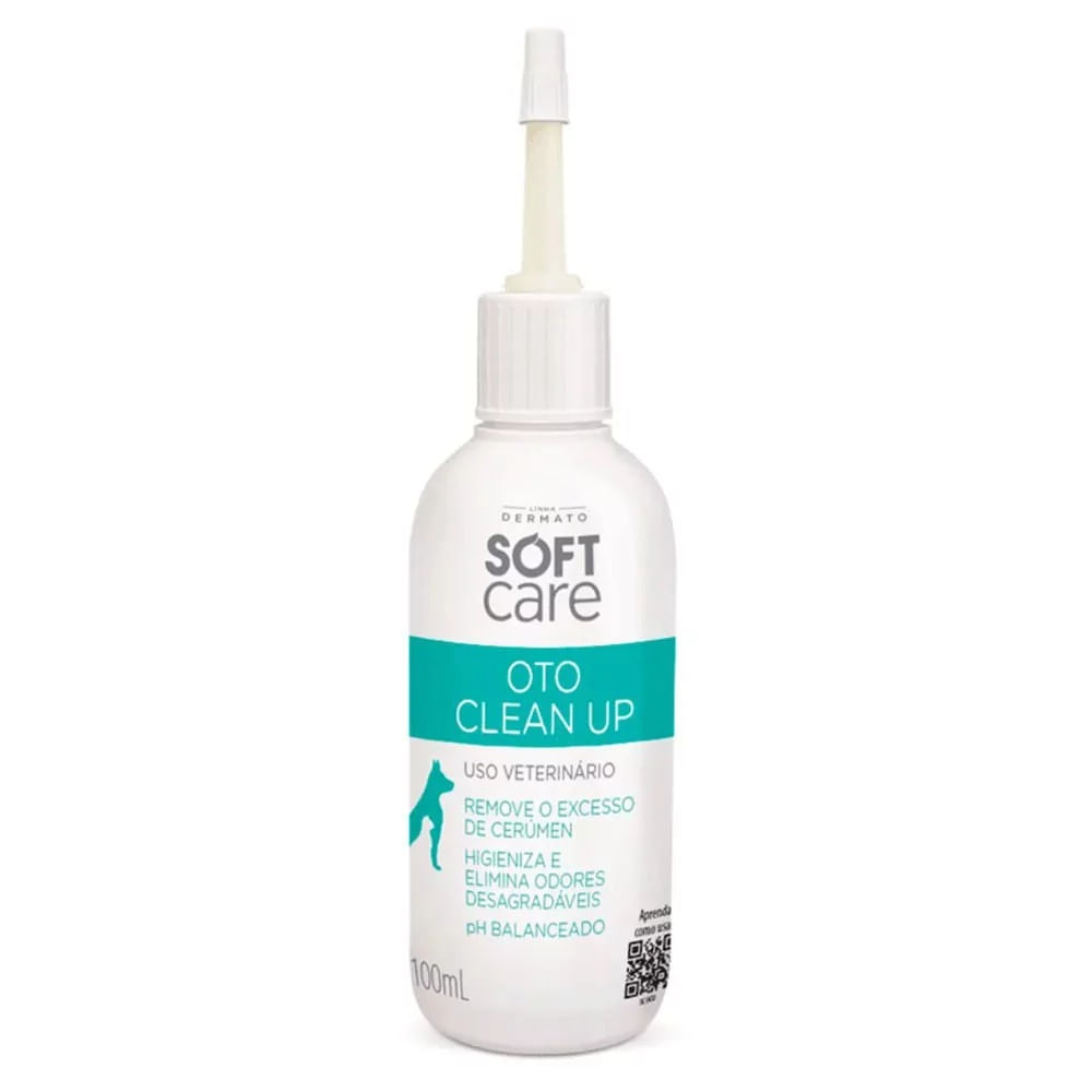Soft Care Solución Oto Clean Up para Perros y Gatos 100ml