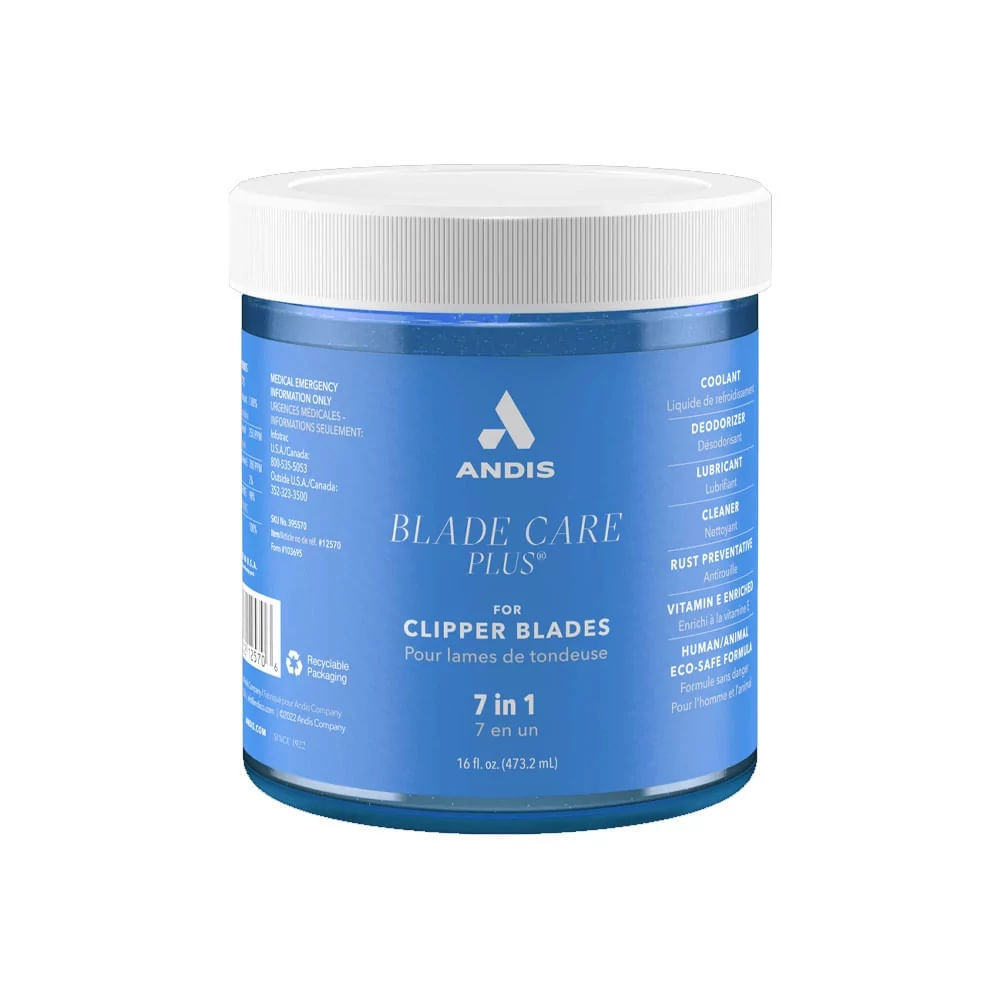 Andis Blade Care Plus 7 en 1 Tarro 473ml