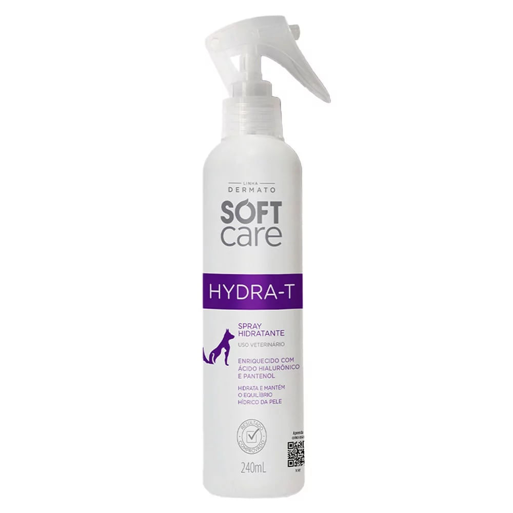Spray Hidratante para Perros y Gatos Soft Care Hydra T 240 ml