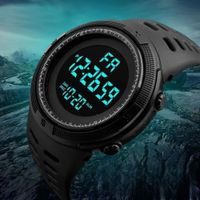 Reloj UTHAI C26 Digital Negro Hombre Multifunción Regalo Genieka