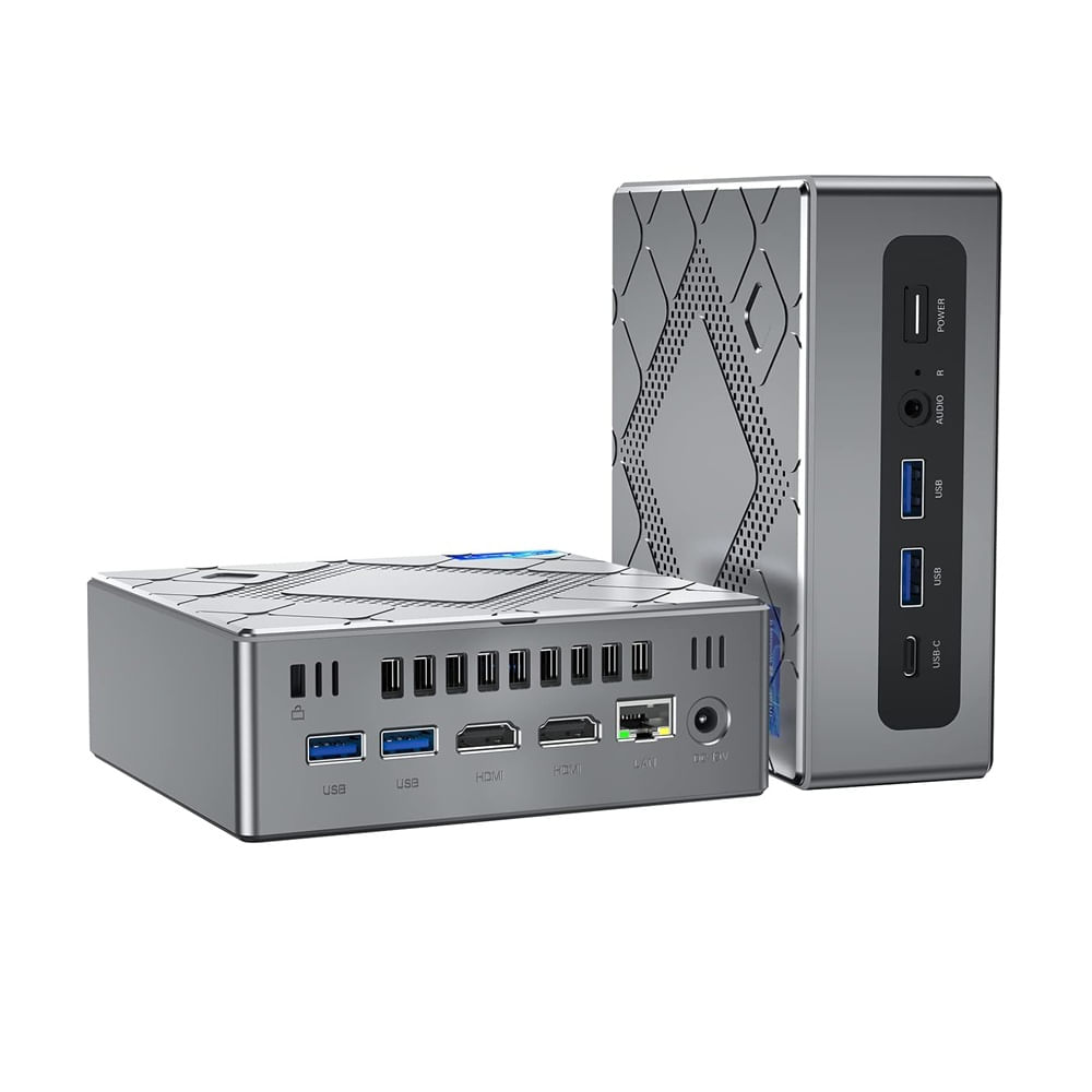 Mini PC Kamrui Mini PC CK10 Intel Core i7 512GB SSD 16GB Grey Grey