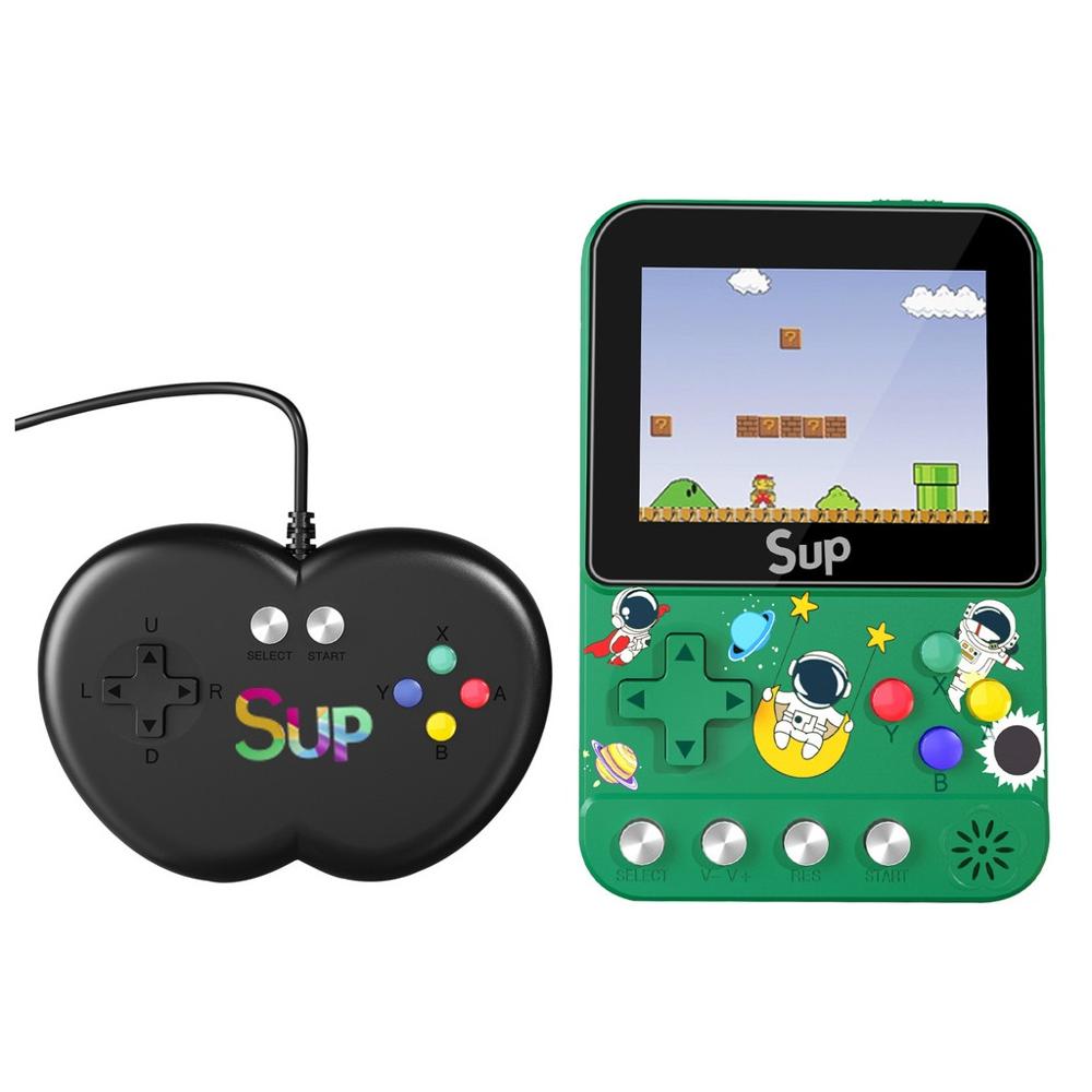 MINI CONSOLA RETRO PORTÁTIL VIDEOJUEGOS 500 JUEGOS CON  MANDO