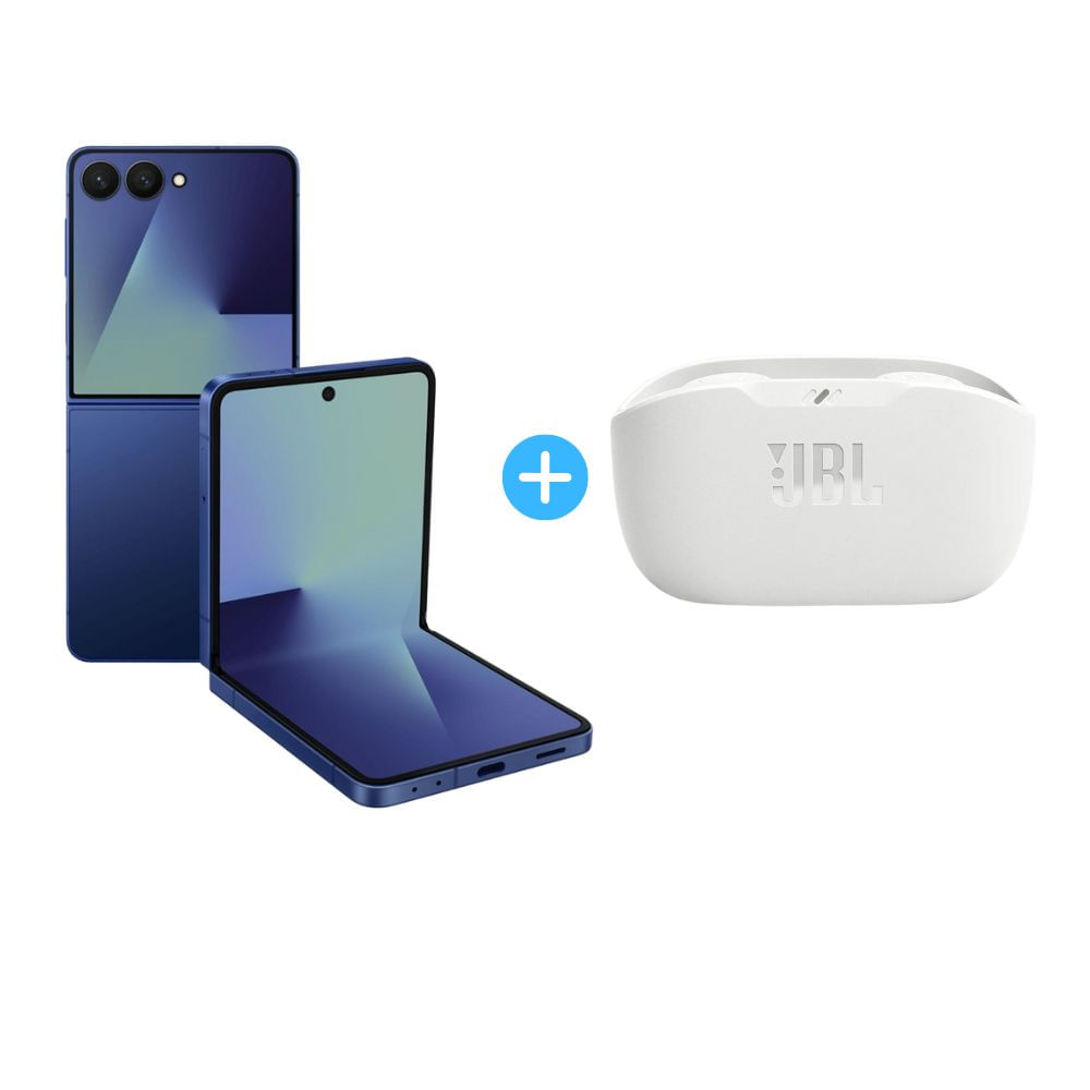 Combo Samsung Z Flip 7 512GB 12GB + Audifonos JBL Vibe Buds