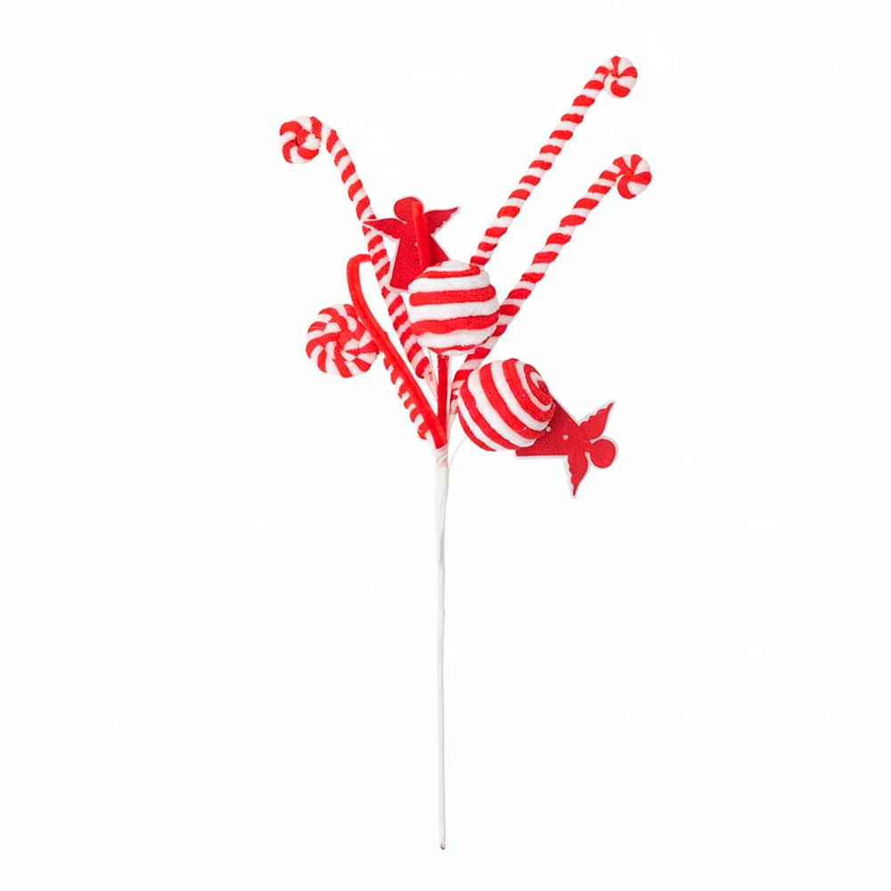 SETX4 RELLENOS 43CM PVC ROJO