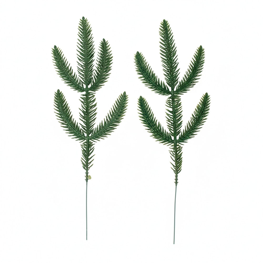 SETX12 RAMAS 29CM VERDE PVC