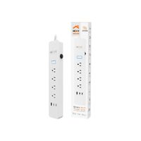 Regleta Inteligente Nexxt NHP-E710 4 Salidas NEMA 5-15R 3 USB Temporizador