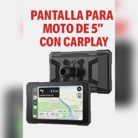 Pantalla GPS 5 para Moto - CarPlay y Android Auto - Impermeable IP67