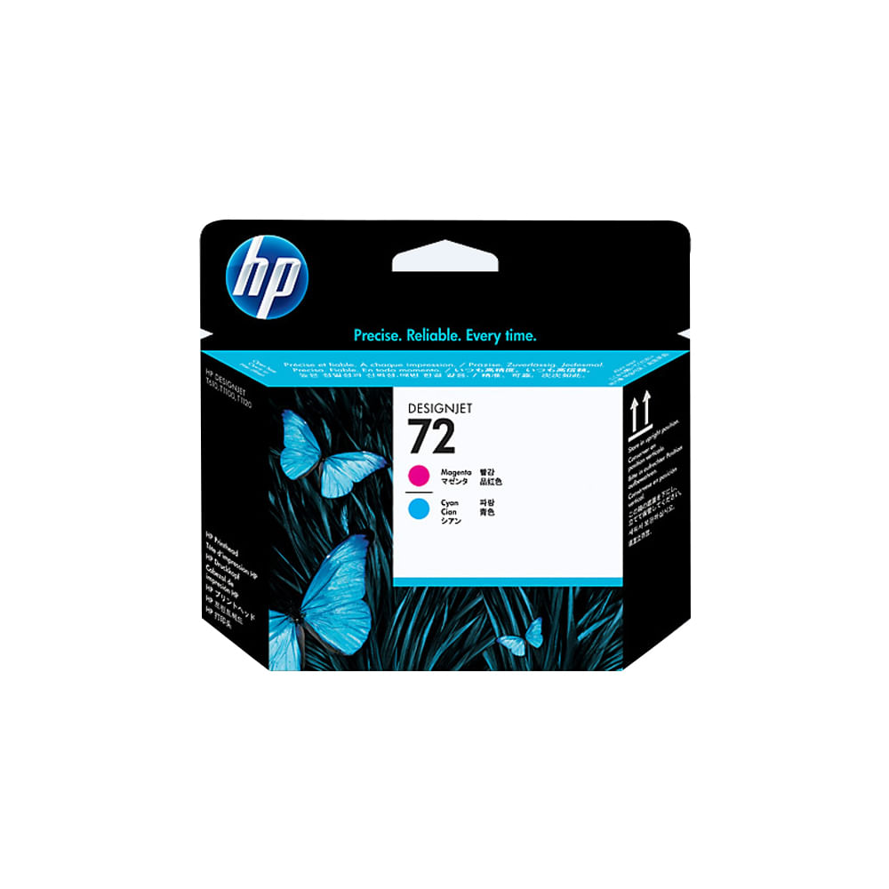 Cabezales de impresión HP C9383A Magenta y Cyan para T610  Calidad Profesional y Colores Vibrantes