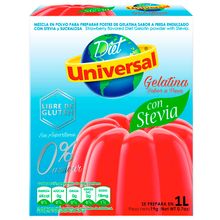 Gelatina Universal Extra Colágeno Sabor Fresa 30 g