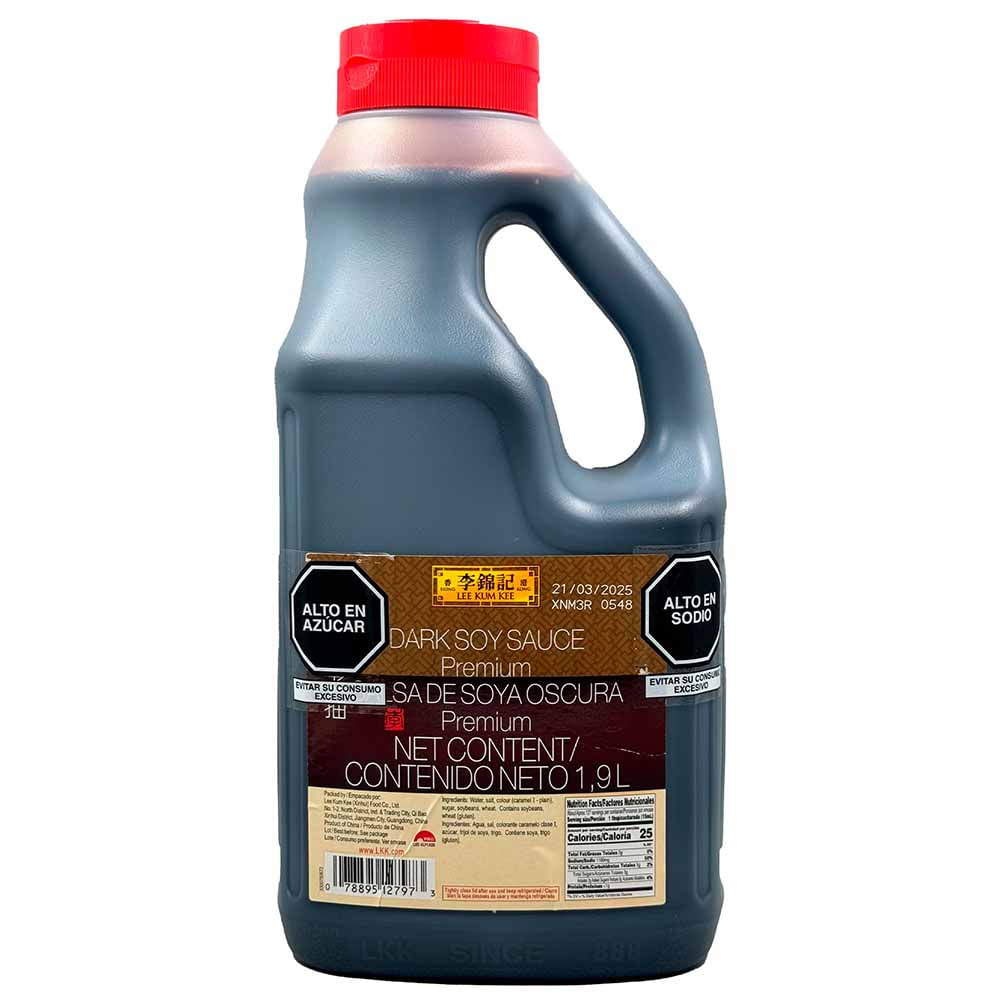 Salsa de Soja Oscura Premium LEE KUM KEE Galón 1.9L