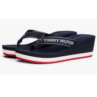 Sandalias para Mujer Tommy Hilfiger con Plataforma Modelo 8858 Color Azul