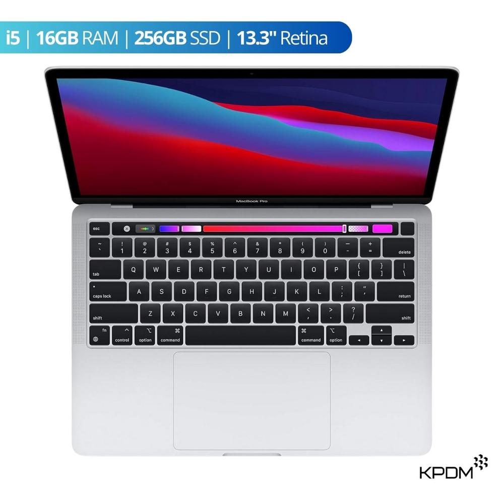 LAPTOP MACBOOK PRO 2019 TOUCH BAR i5 16GB 256GB 13.3"" PLATEADO GRADO A REACONDICIONADO