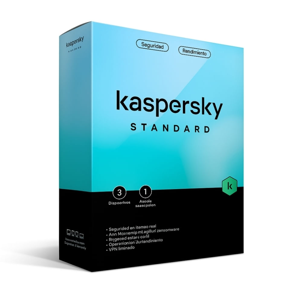 Kaspersky Standard 3PC 1 año  Protección total para 3 dispositivos en un solo año