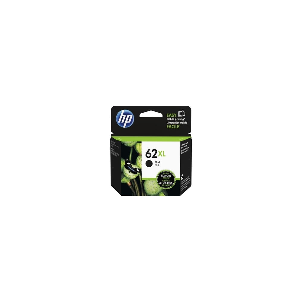 Cartucho de Tinta HP 62XL Negro Original para Impresoras  Rinde 600 Páginas  para Oficina