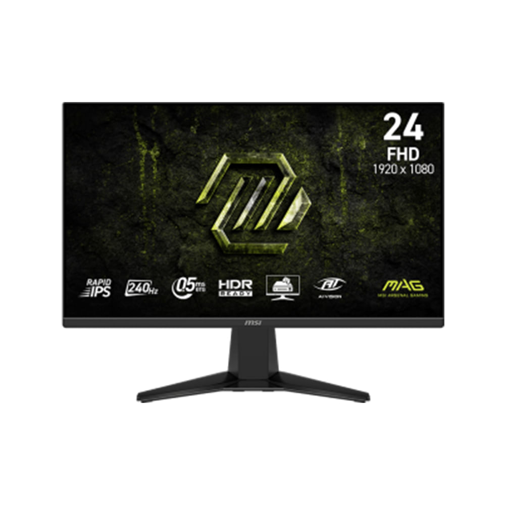 Monitor MSI MAG245FX24 de 24 FHD Pantalla Plana 240Hz 05ms Conexión HDMI   para Gamin