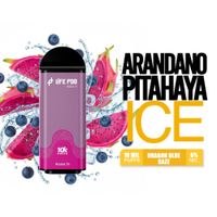 Cartucho Dragon Blue Razz - Life Pod 10k Puffs