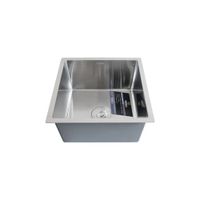 LAVADERO STAINLESS PMARMOL SIGNATURE 45X45X23CM - FRATELLI