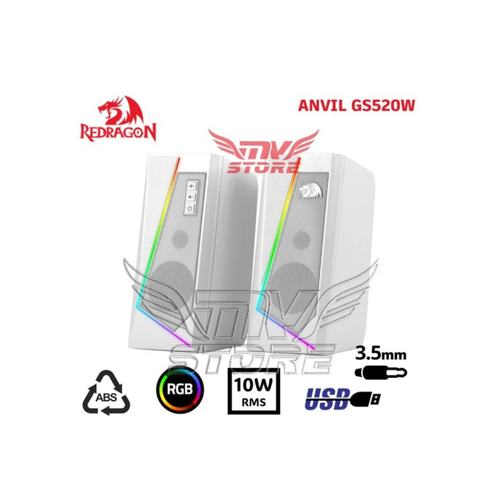 Altavoces Redragon ANVIL GS520 WHITE