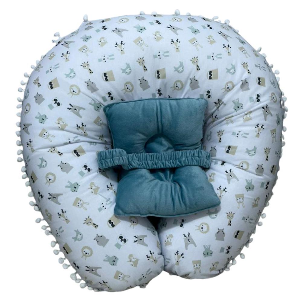COJIN ALMOHADA DE LACTANCIA CON ALMOHADA 60X60 CON FORRO TELA PREMIUM VERDE