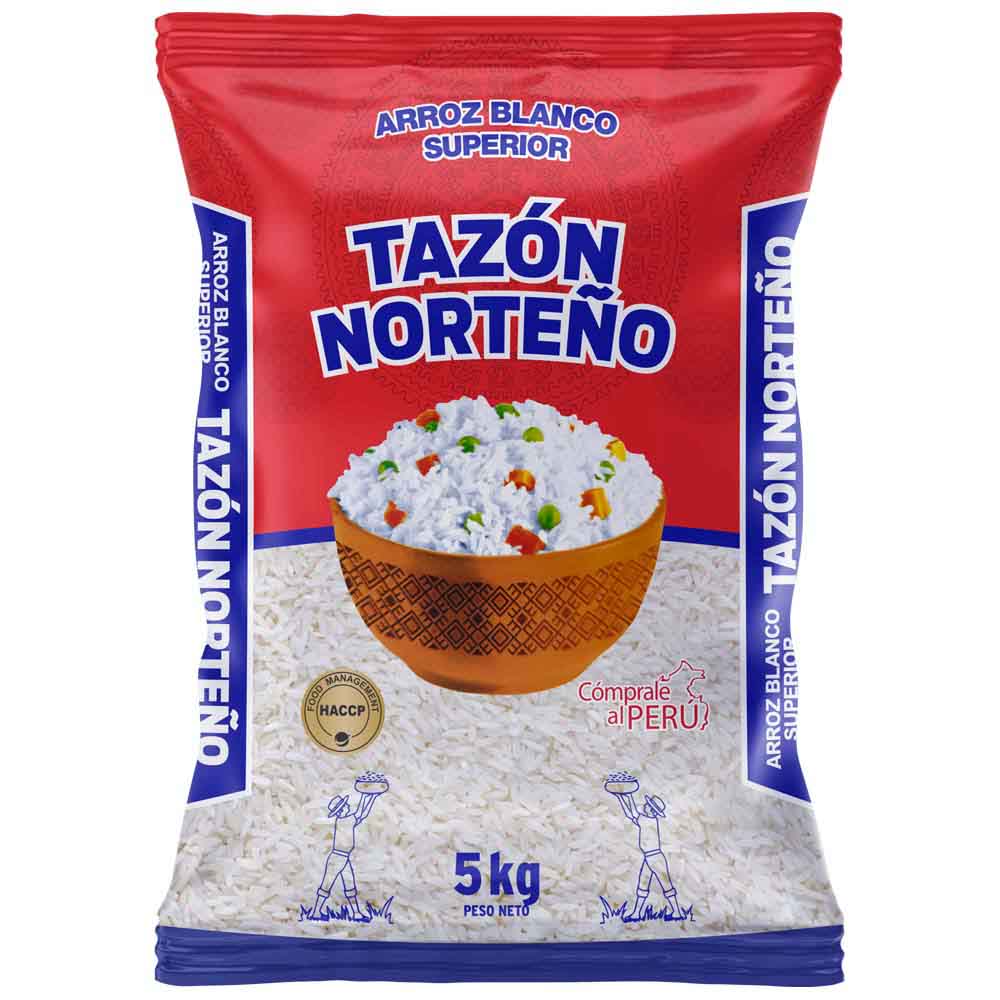 Arroz Superior Rojo TAZÓN NORTEÑO Bolsa 5Kg