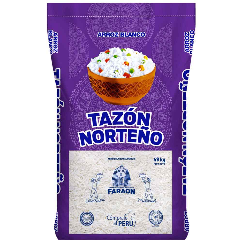 Arroz Superior Nir TAZÓN NORTEÑO Saco 49Kg