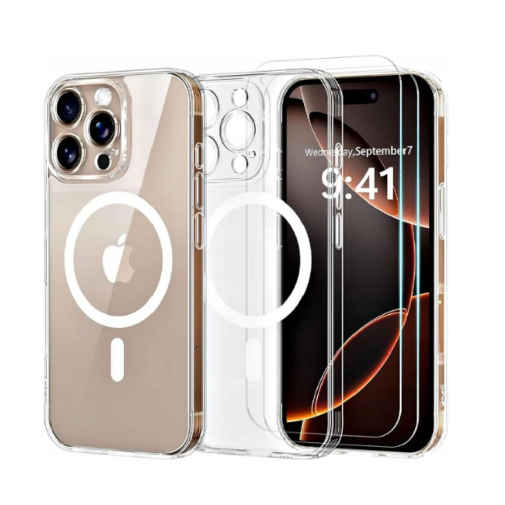 Carcasa Trasparente con Magsafe Iphone 16 Pro Max