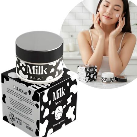 Crema Facial Aclarante con Extracto de Leche 50g