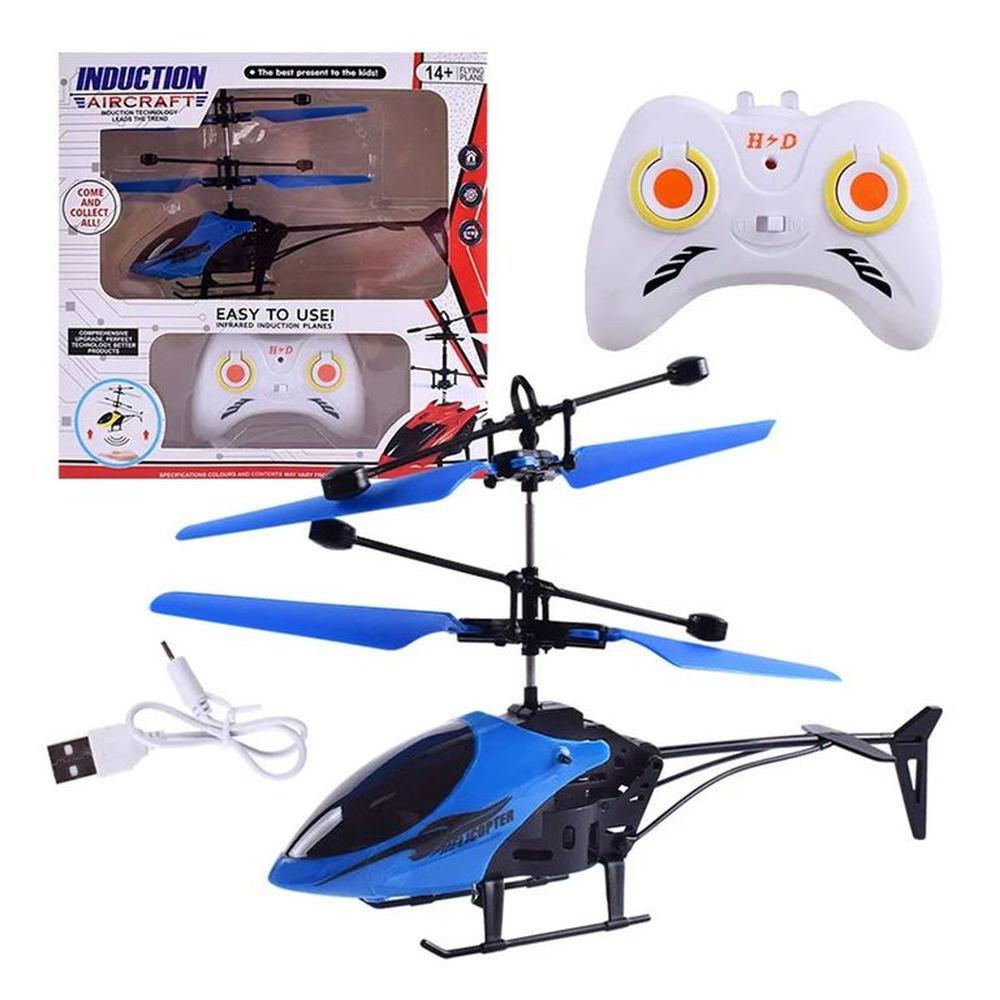 Helicóptero Control RC Mini Dron Resistente Día del Niño