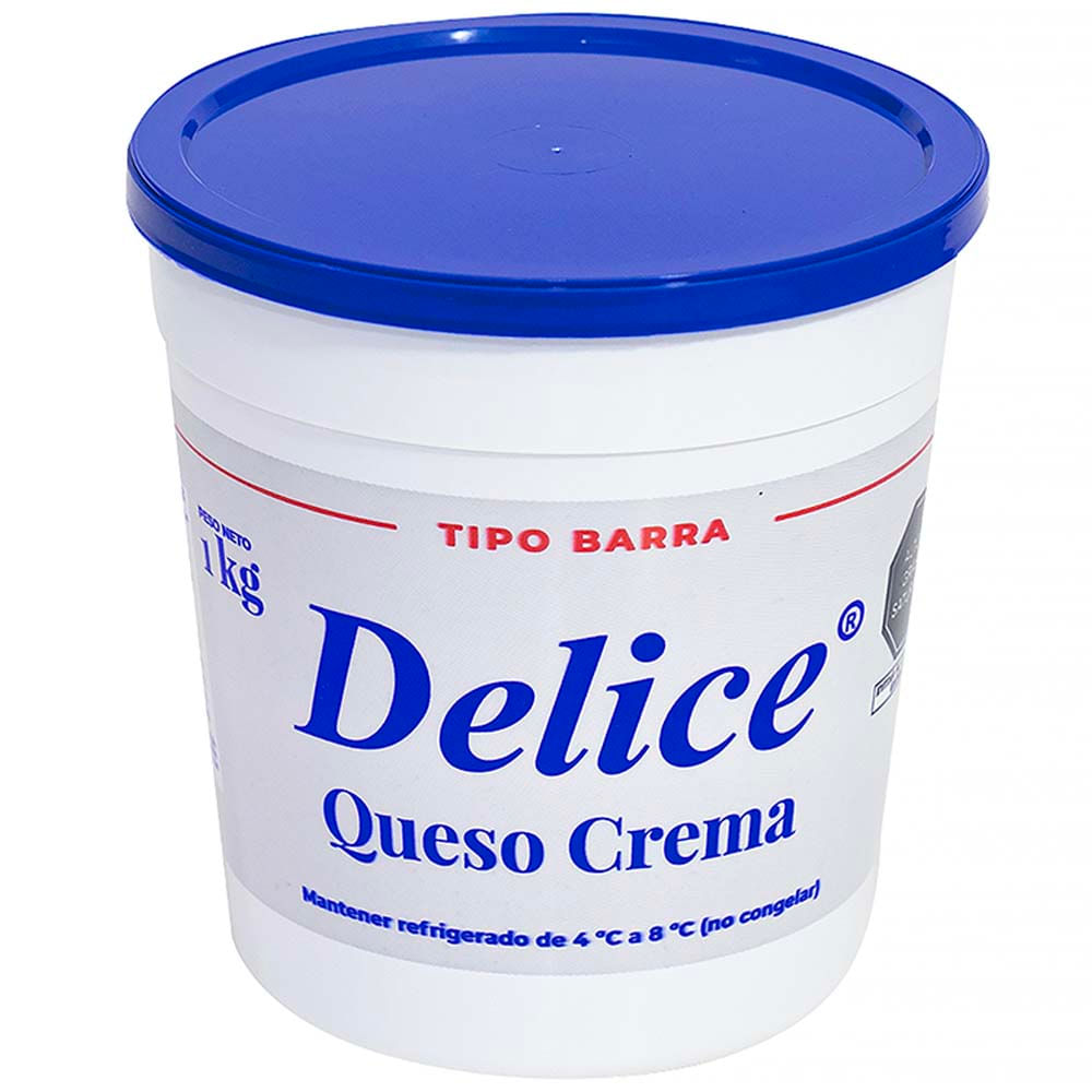 Queso Crema DELICE Paquete 1Kg