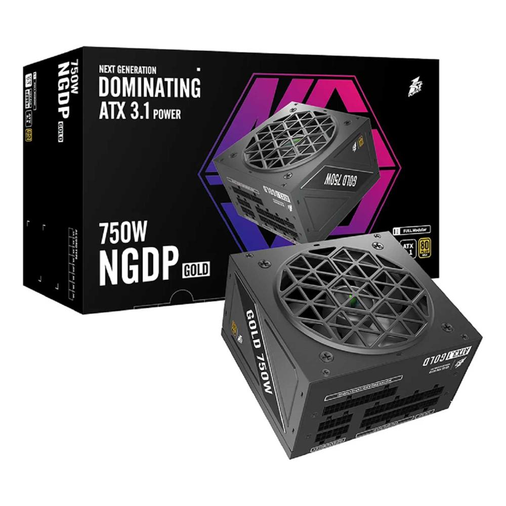 FUENTE DE PODER GAMER 1STPLAYER NGDP HA-850BA4 80 PLUS GOLD MODULAR