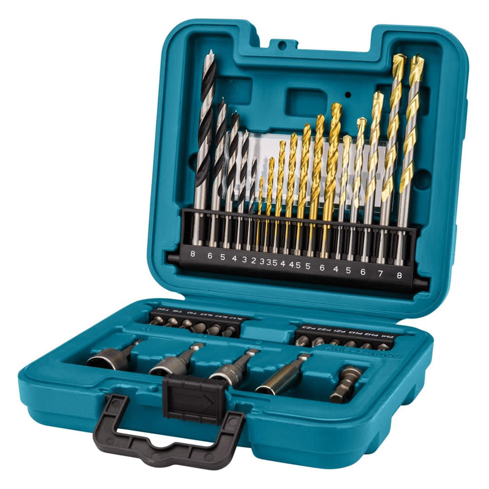 Set de Brocas y Puntas Makita B-68498 34 Pcs Multipropósito