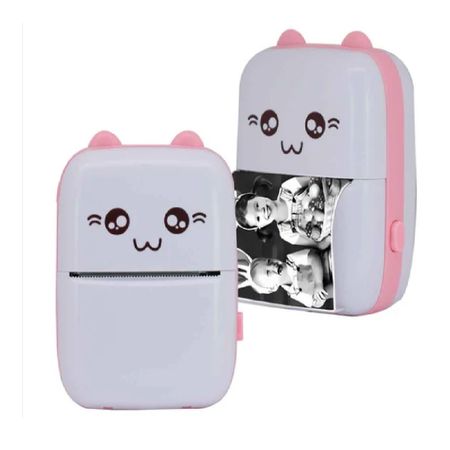 Mini Impresora Térmica Portátil Recargable Bluetooth