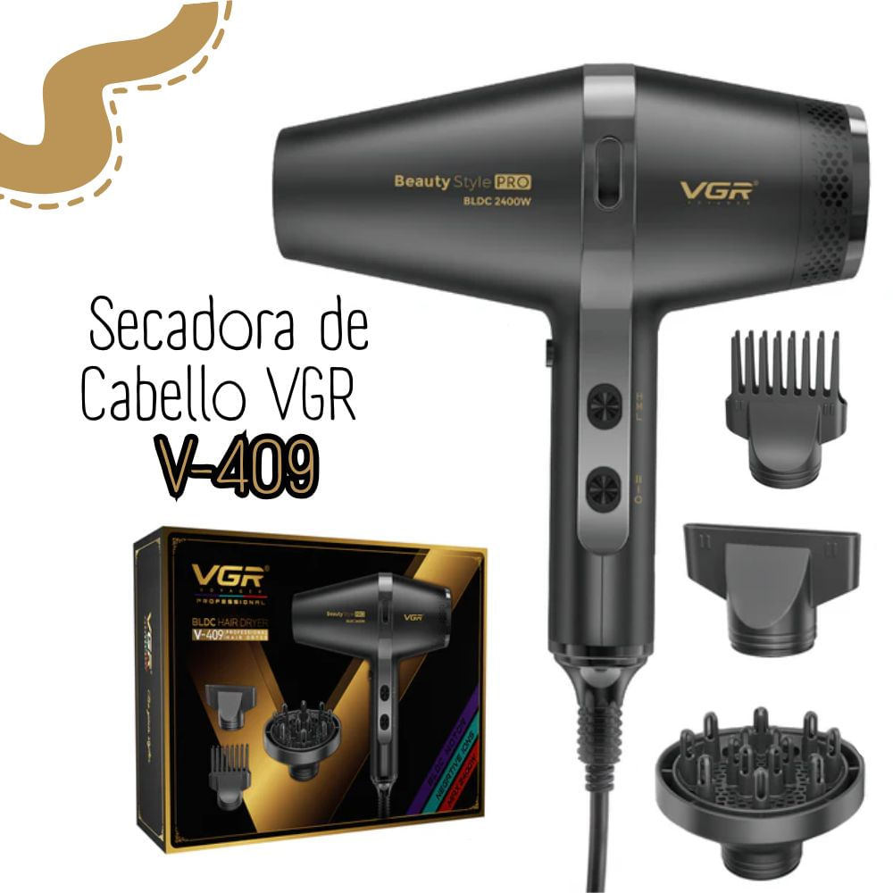 SECADORA DE CABELLO VGR V-409