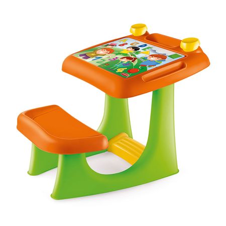 Mesa Infantil Didáctica Verde Polinplast