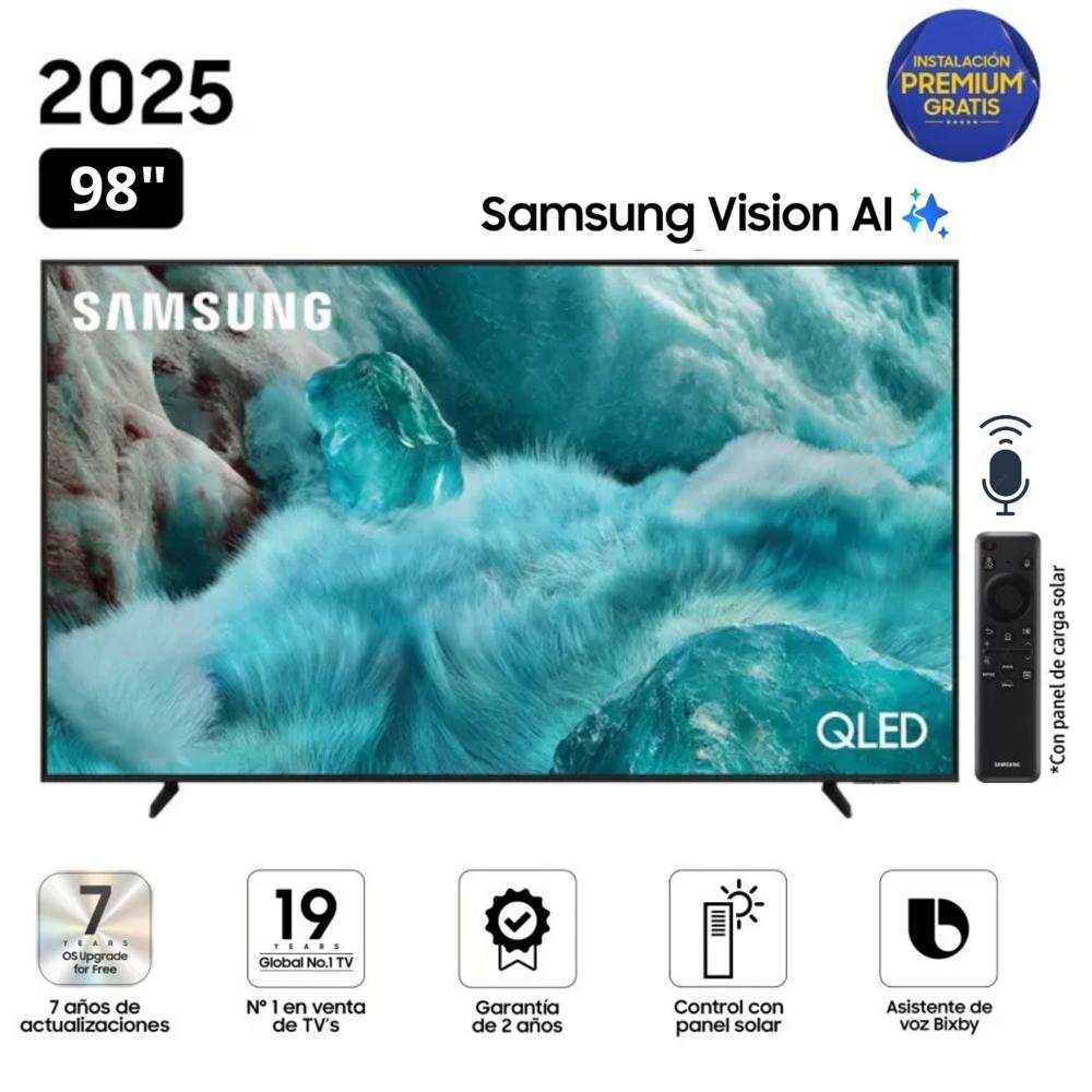 Televisor Samsung QLED 98"" Visión AI Smart TV QN98Q7FAAGXPE