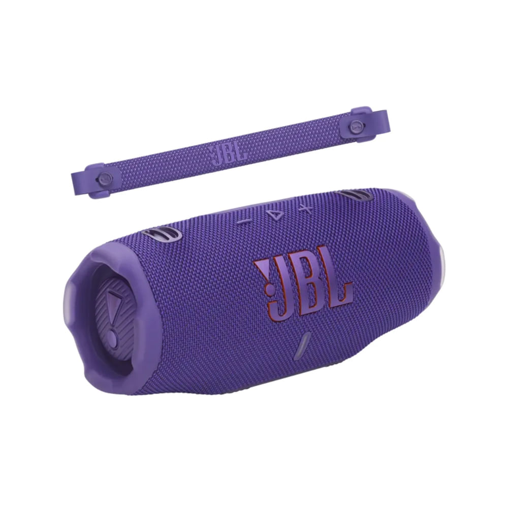 JBL Charge 6 Altavoz Bluetooth Morado Sonido Potente Conexión Inalámbrica y Diseño Moderno