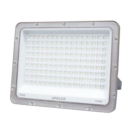 Reflector LED Opalux Slim 100W IP66 Luz Fría