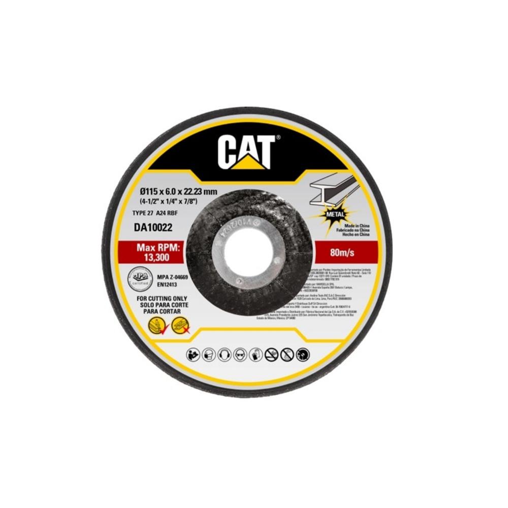 DISCO DE DESBASTE METAL Pack 5   4 0.25  x 6mm DA10022