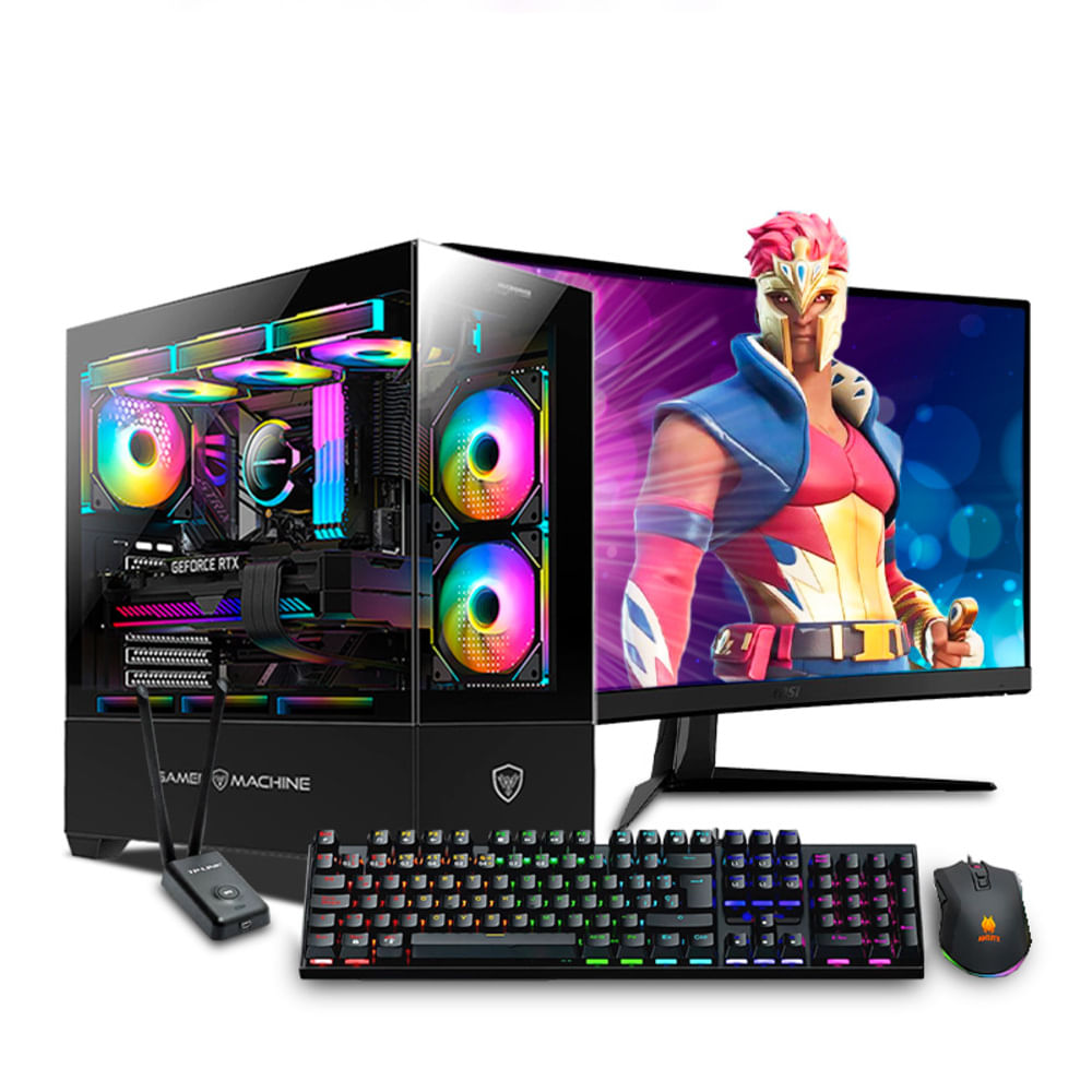 COMPUTADORA PC GAMER CORE i9 14900K 32GB DDR5 1TB 27 RTX5070ti 16GB MI PC LISTA MIPCLISTA